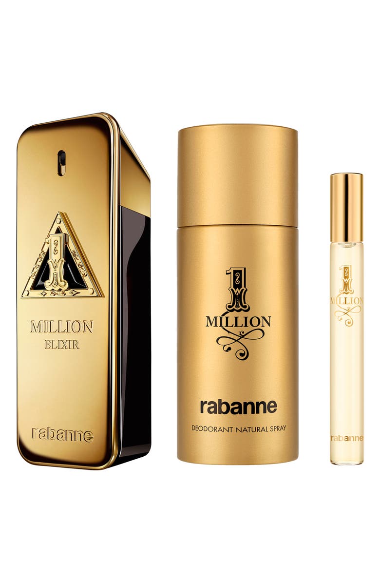 Rabanne 1 Million Elixir 3-Piece Fragrance Set $237 Value, Alternate, color,