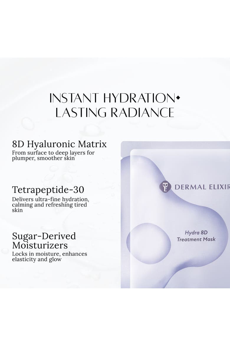 Hydra8D Treatment Mask 4x25ml, Alternate, color, NA