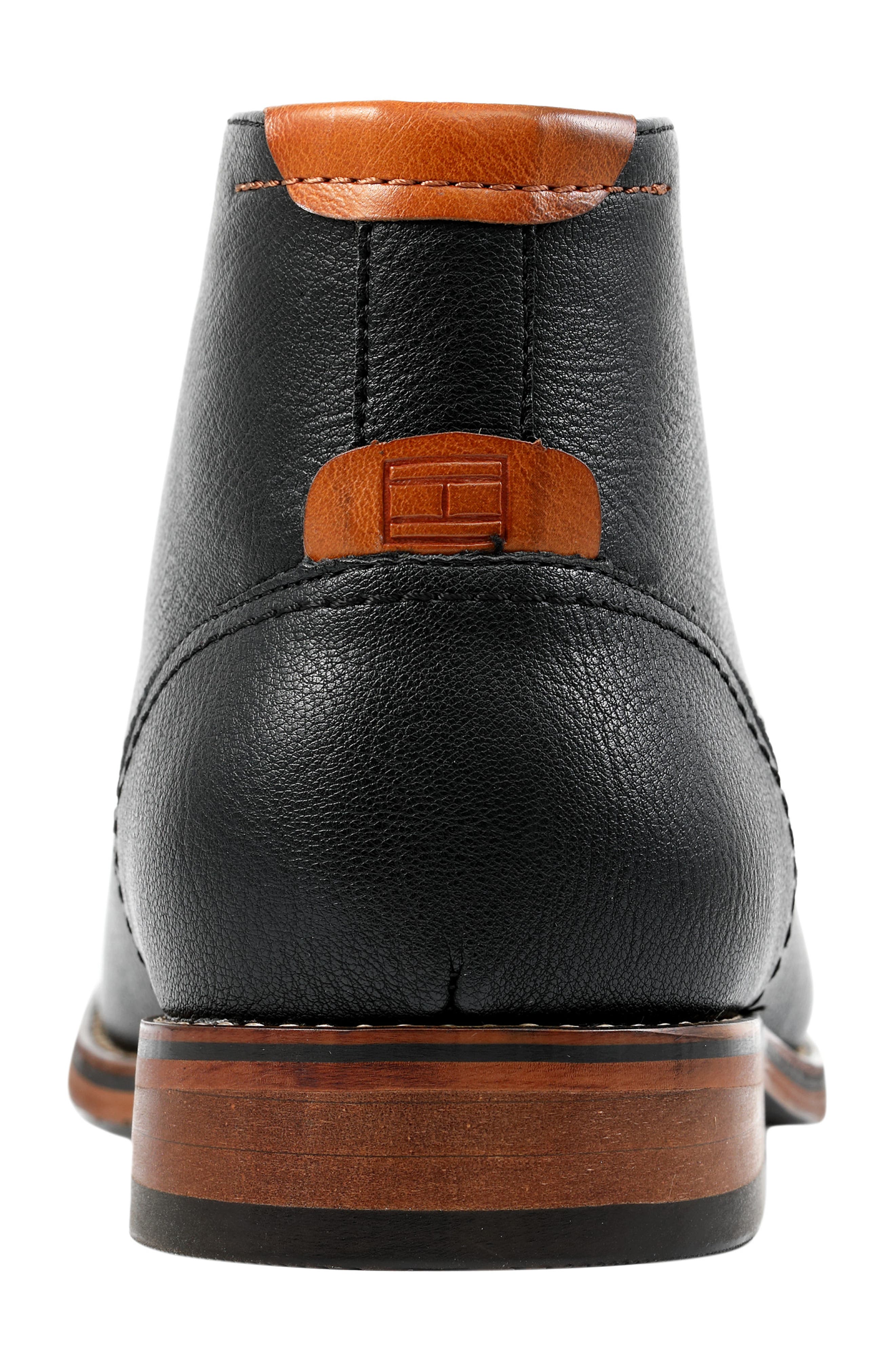 Tommy Hilfiger Bage Chukka Boot, Alternate, color, Black Tumble