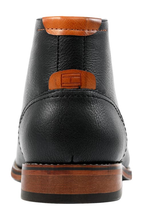 Tommy Hilfiger Men's Bage Lace Up Chukka Boots In Black Tumble