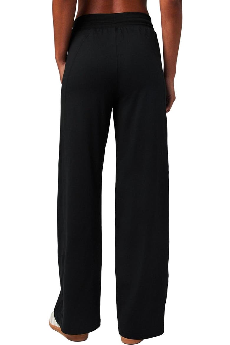 Women's Cloud Jersey Wide Leg Pant, Alternate, color, Black