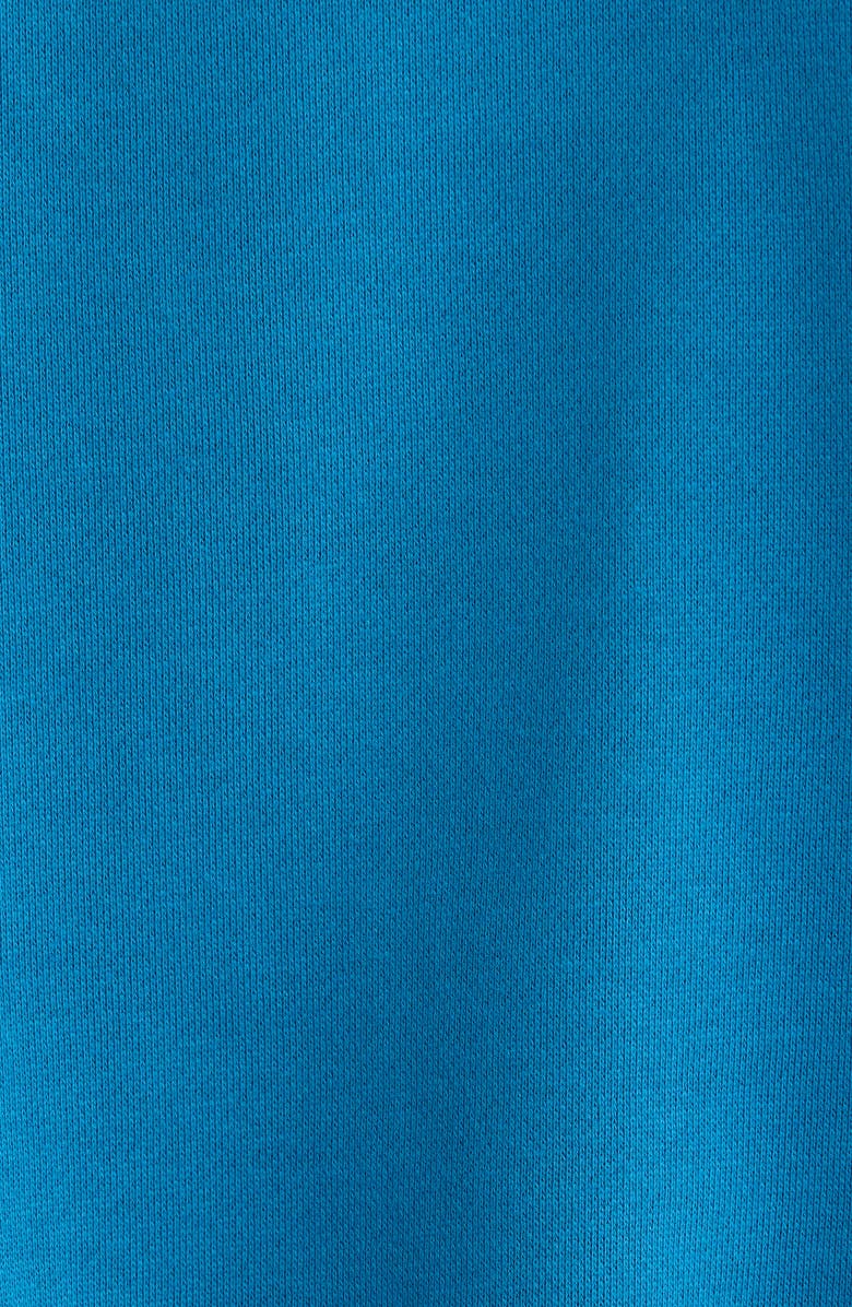 Fear of God Essentials x NBA Warriors Sport Fit Crewneck Sweatshirt, Alternate, color, Blue Sapphire