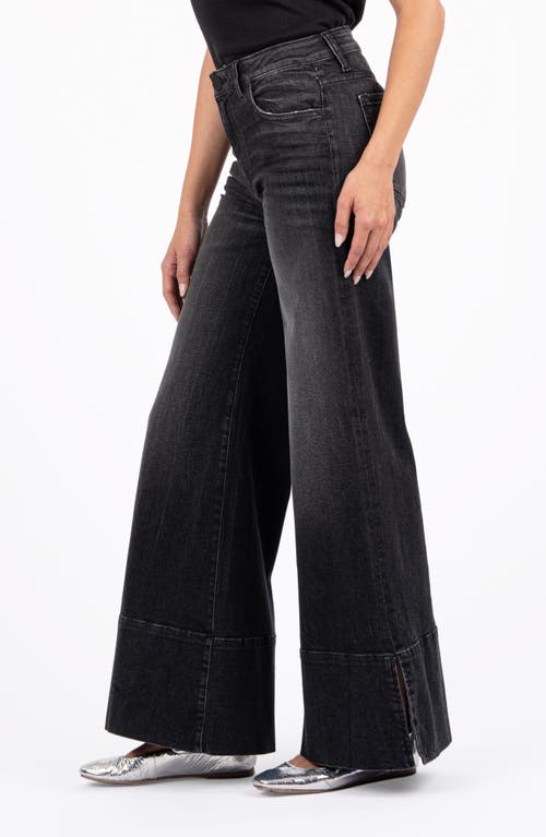 Kut From The Kloth Goldie High Waist Super Flare Jeans In Streamline