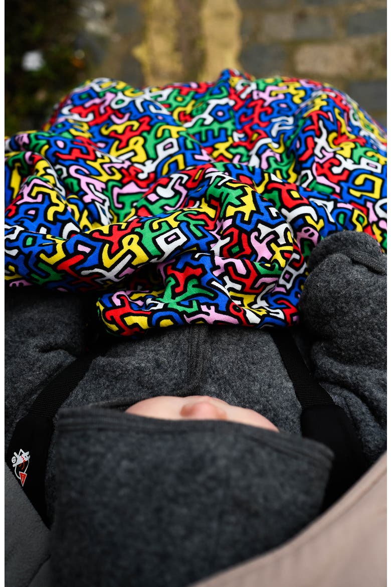 Keith Haring Sensory Blanket, Alternate, color, KH PRINT MIXED