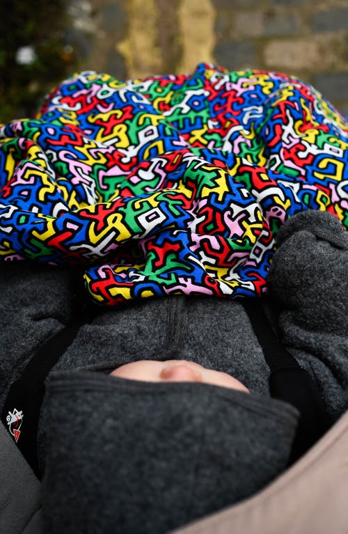 Etta Loves Keith Haring Sensory Blanket In Kh Print Mixed
