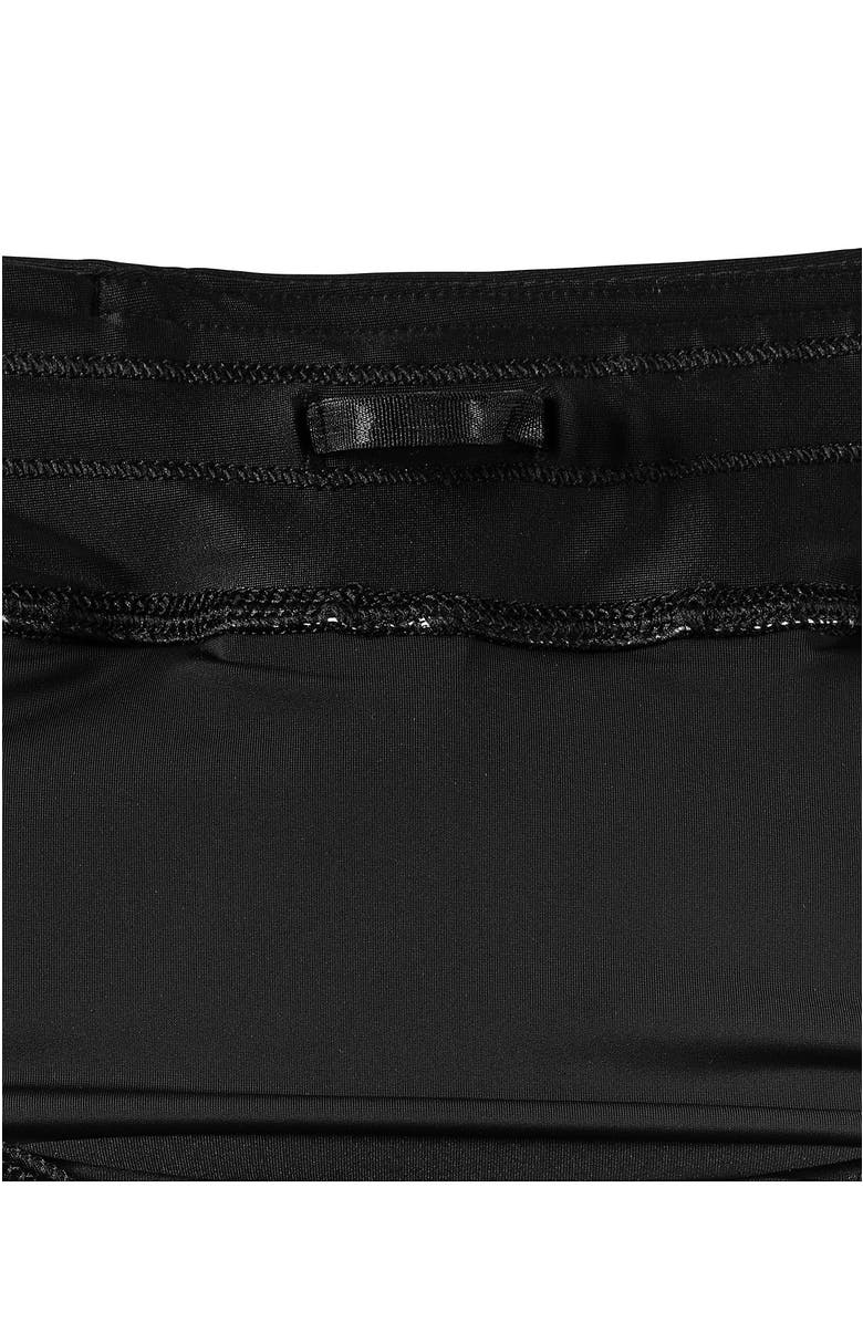 Lands' End SunShade UPF 50 5" Board Shorts, Alternate, color, Hibiscus Floral/Black