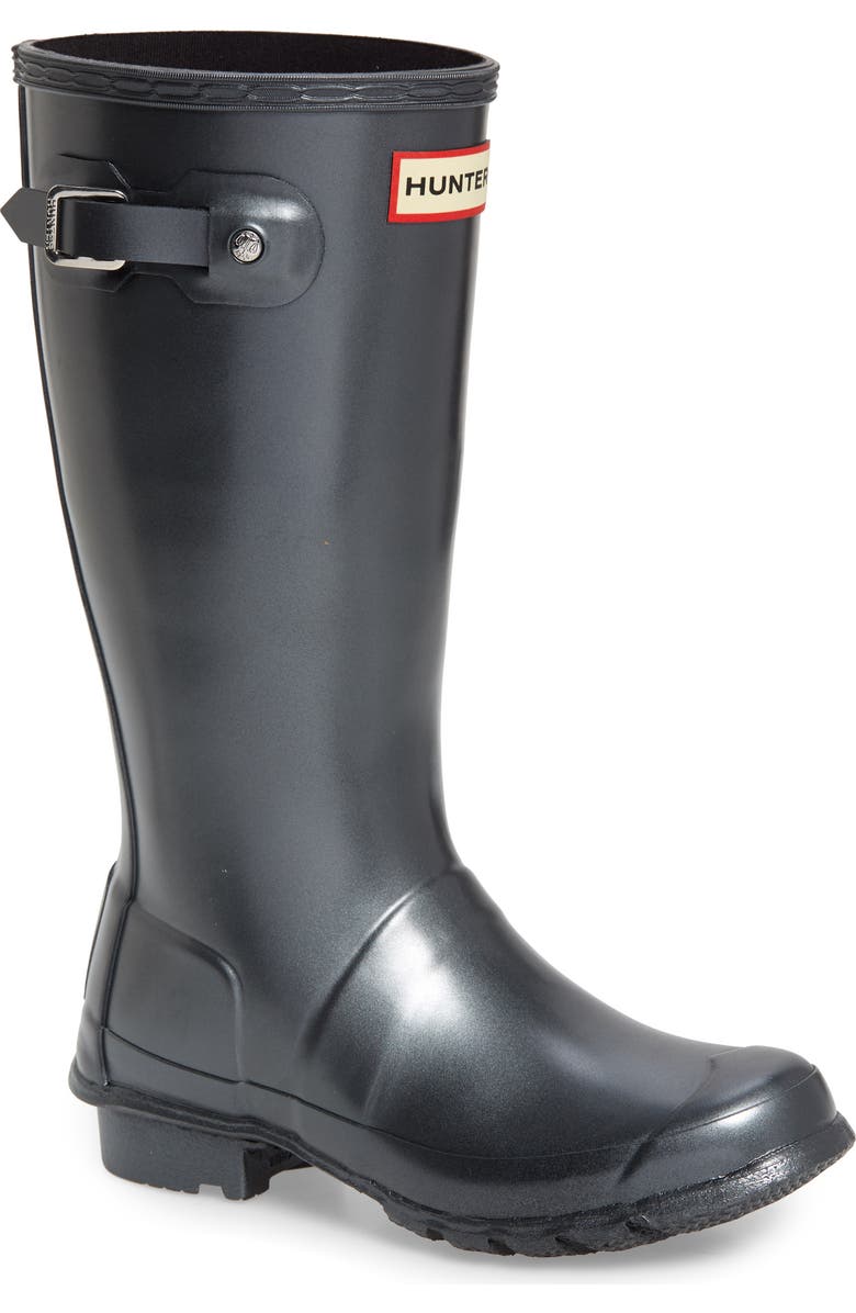 Hunter Kids' Original Nebula Waterproof Rain Boot, Main, color,
