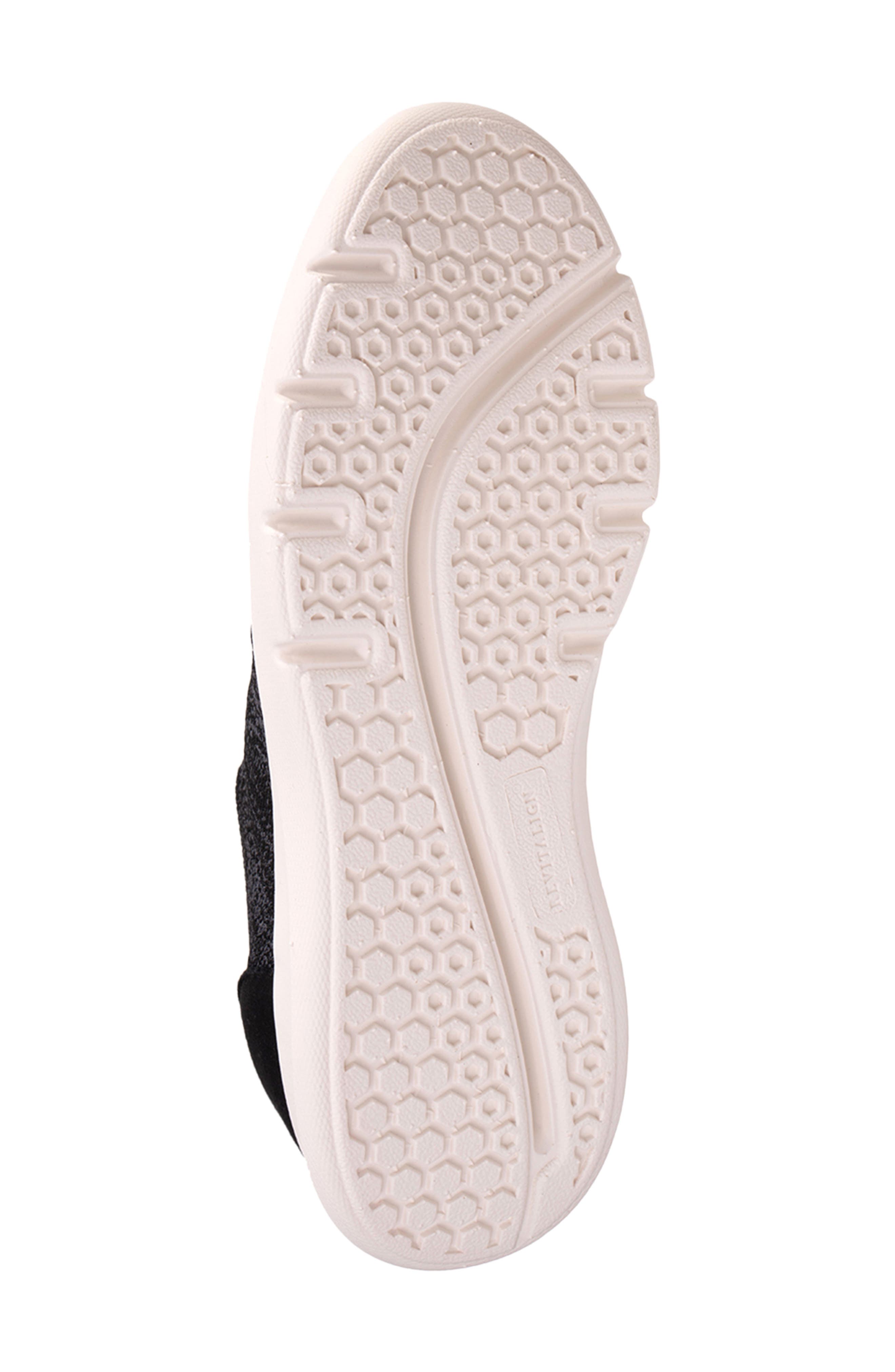 Inlet Slip On Sneaker, Alternate, color, BLACK