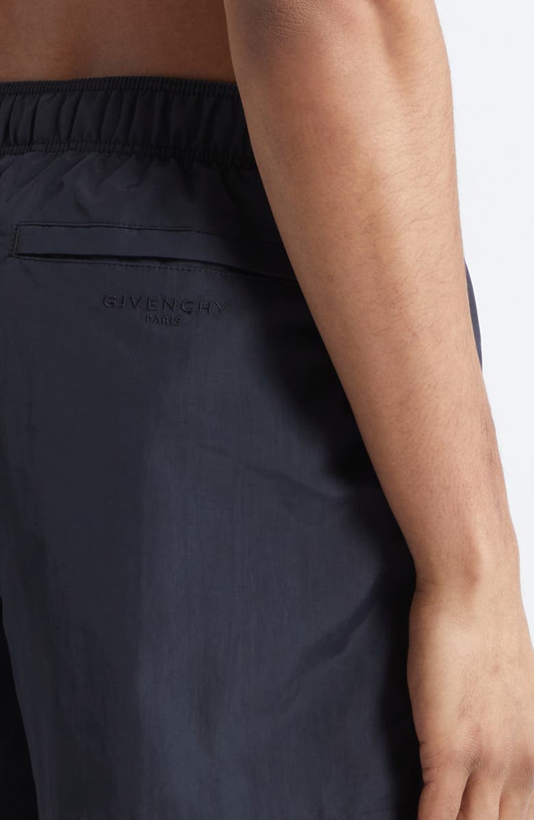 Givenchy Swim Trunks, Alternate, color, Black