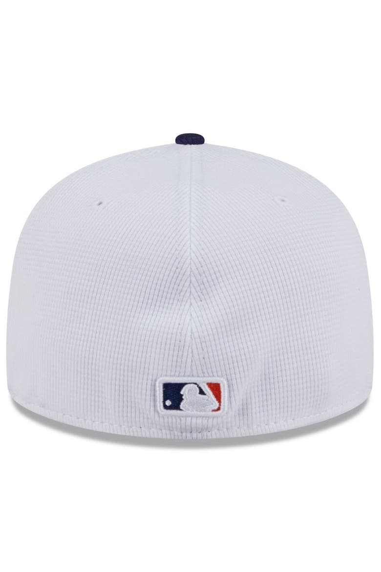 Men's New Era  White/Navy Houston Astros 2025 City Connect Batting Practice 59FIFTY Fitted Hat, Alternate, color, White