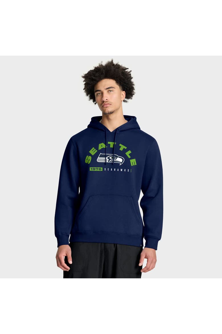 Men's Fanatics College Navy Seattle Seahawks Delay of Game Legacy Pullover Hoodie, Alternate, color, College Navy