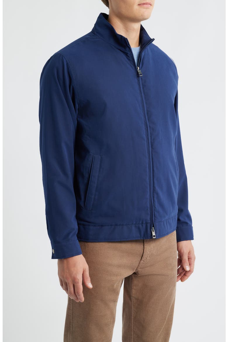 Bleecker Zip Jacket, Alternate, color, NAVY