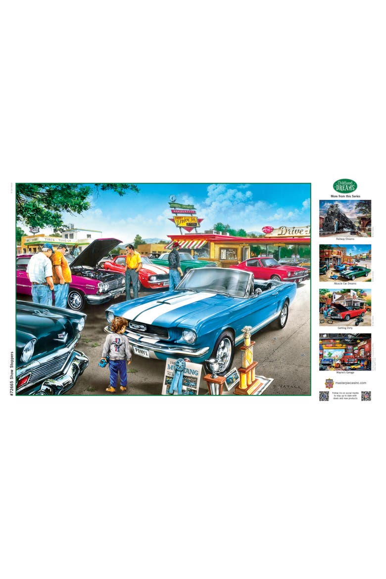 Show Stoppers 1000 Piece Jigsaw Puzzle, Alternate, color, Multicolor