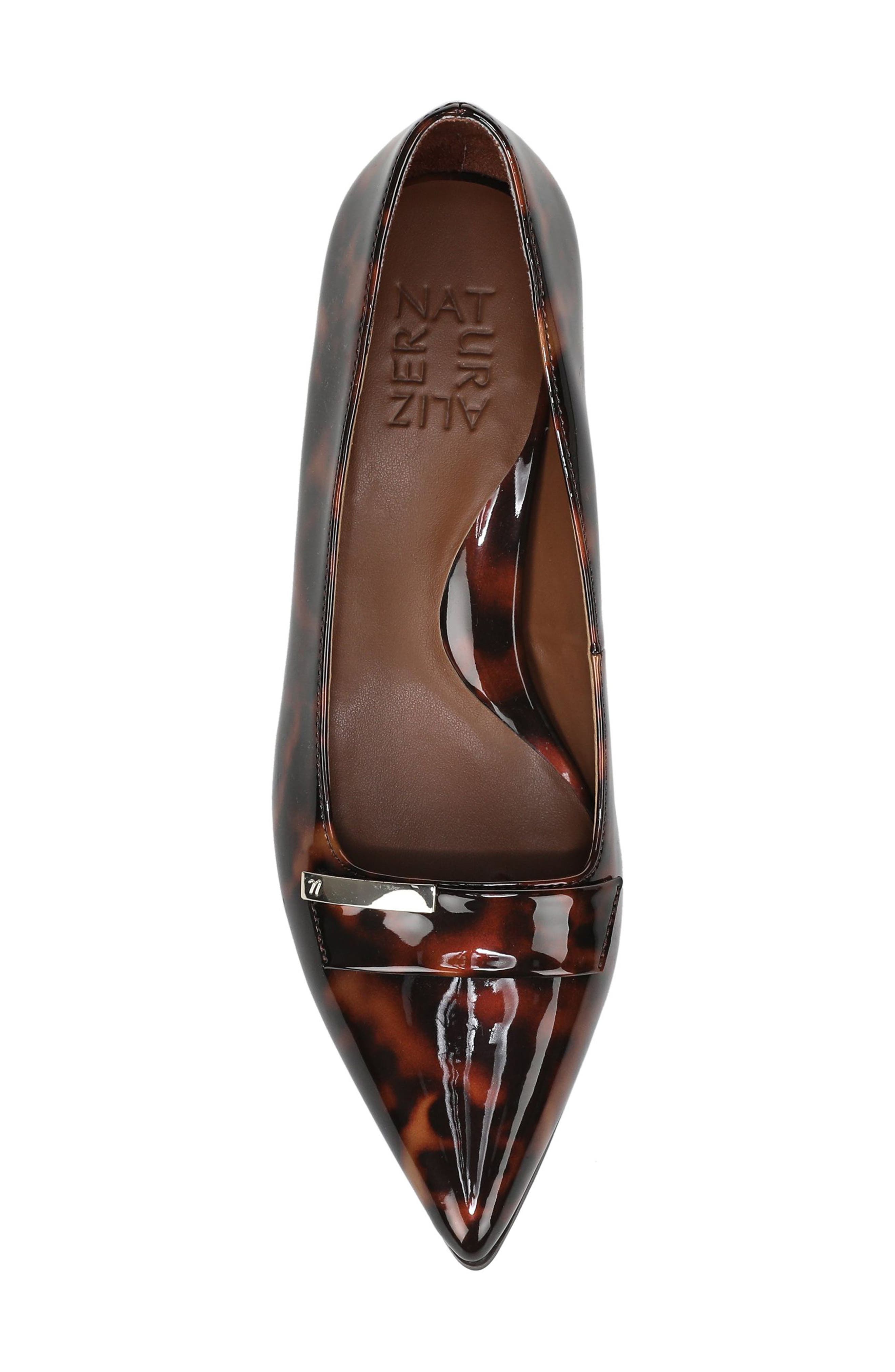 Avani Block Heel Pump - Wide Width Available, Alternate, color, TORTOISE BROWN FAUX LEATHER