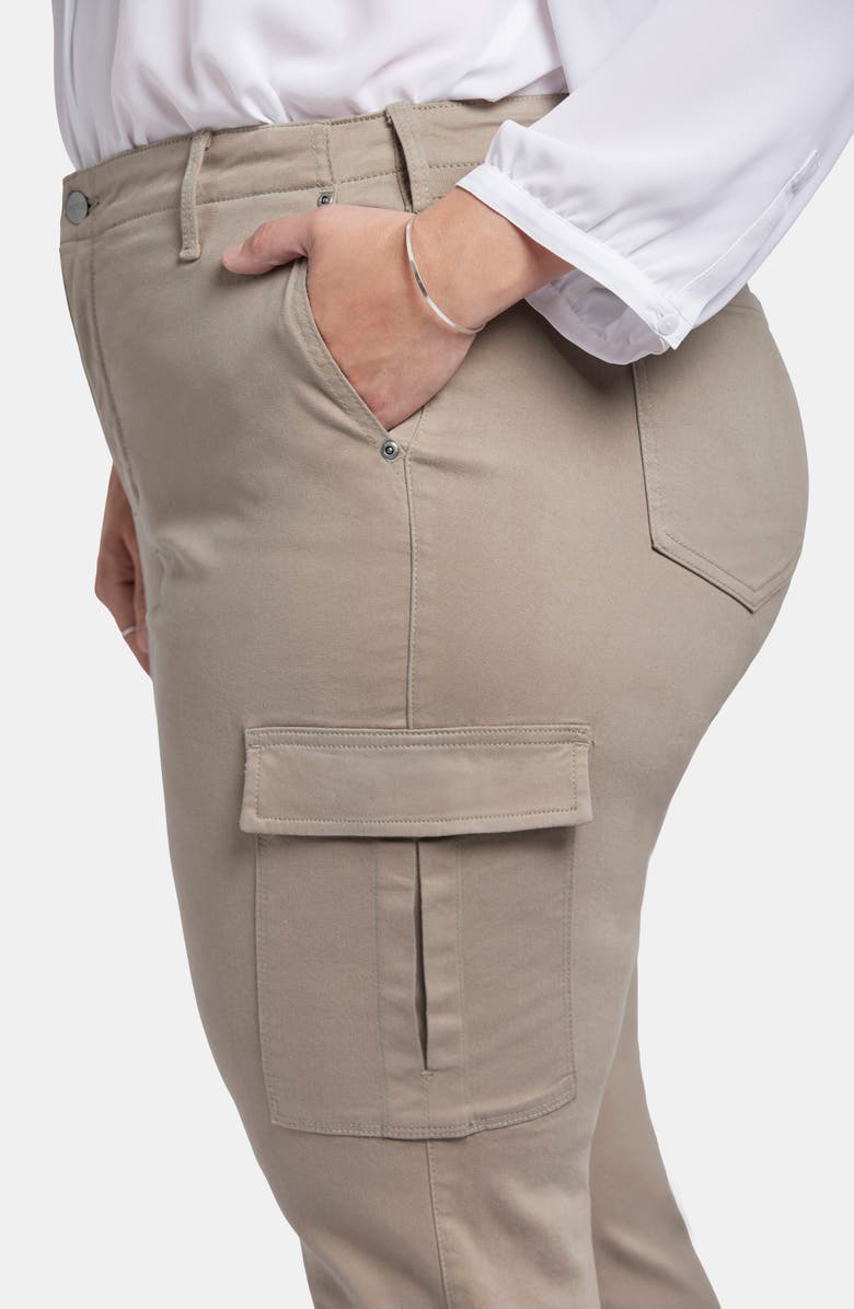 NYDJ Sheri Hollywood Waist Slim Cargo Jeans, Alternate, color,