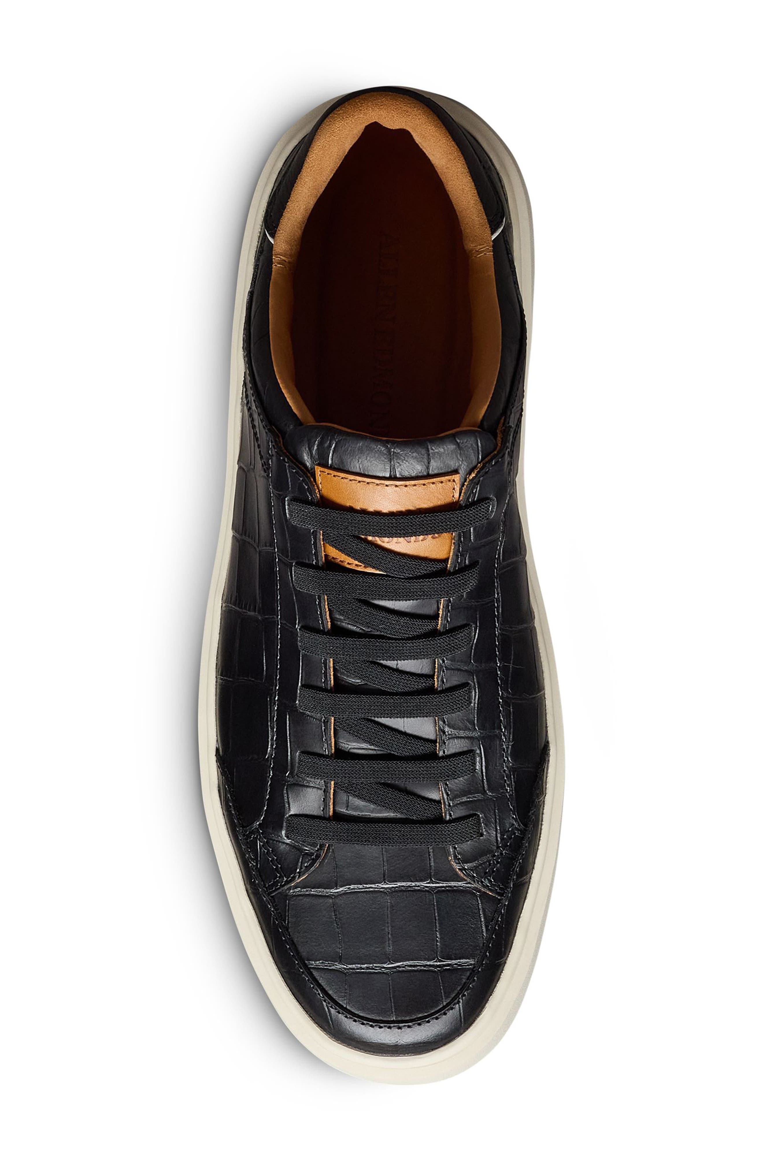Allen Edmonds Oliver Sneaker, Alternate, color, Black