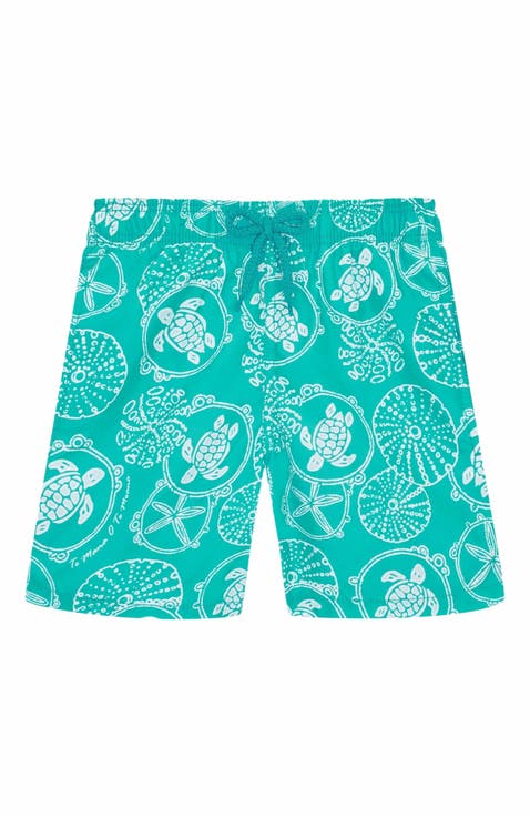 Kids' Oursins Bicolor Swim Shorts