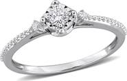 Julianna B. Lab-Grown Diamond 3-Stone Engagement Ring 14k