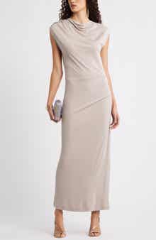 Nordstrom Draped Matte Jersey