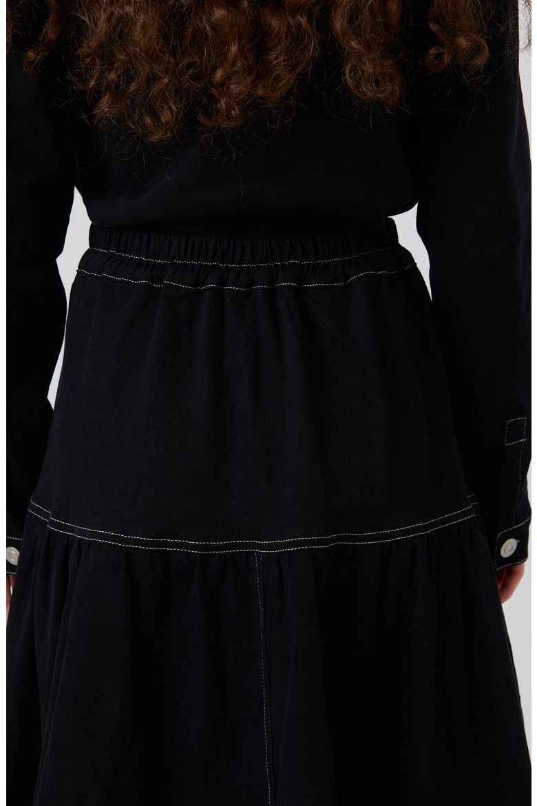 Noelle Skirt, Alternate, color, Black