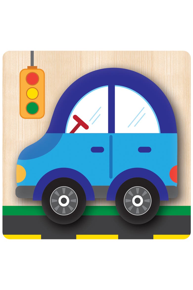 Vehicles Wood Puzzles 4-Pack, Alternate, color, Multicolor