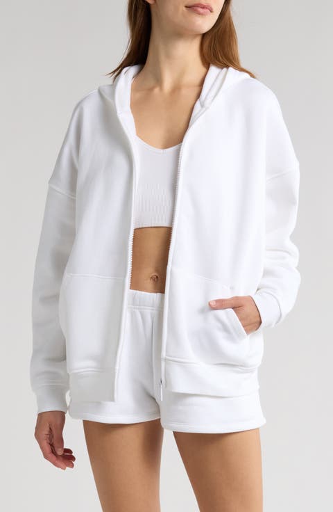 Cozy Crush Oversize Zip Hoodie