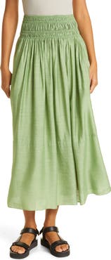 Vince Smock Waist Skirt