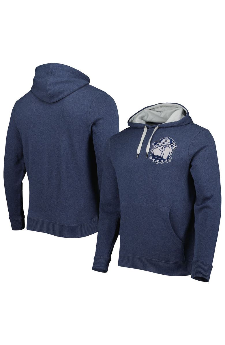 Mitchell & Ness Men's Mitchell & Ness Navy Georgetown Hoyas Classic French Terry Pullover Hoodie, Main, color,