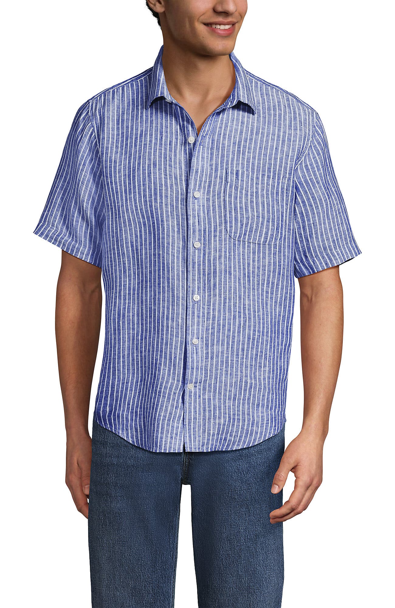Pale Sapphire Stripe