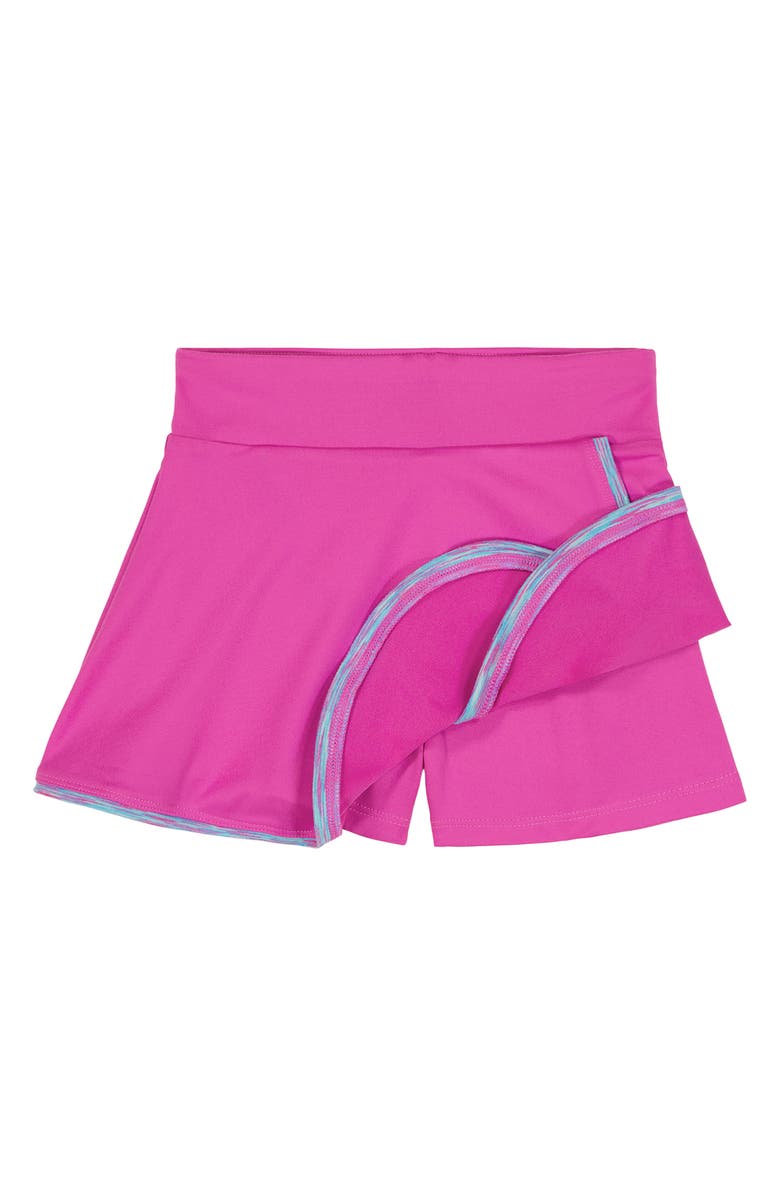Under Armour Kids' Graphic T-Shirt & Skort Set, Alternate, color, Fluo Fuchsia