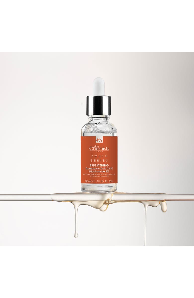 SKINCHEMISTS Youth Series Tranexamic Acid 2.5%, Niacinamide 4% Brightening Serum 30ml x 3 Trio Set, Alternate, color, White