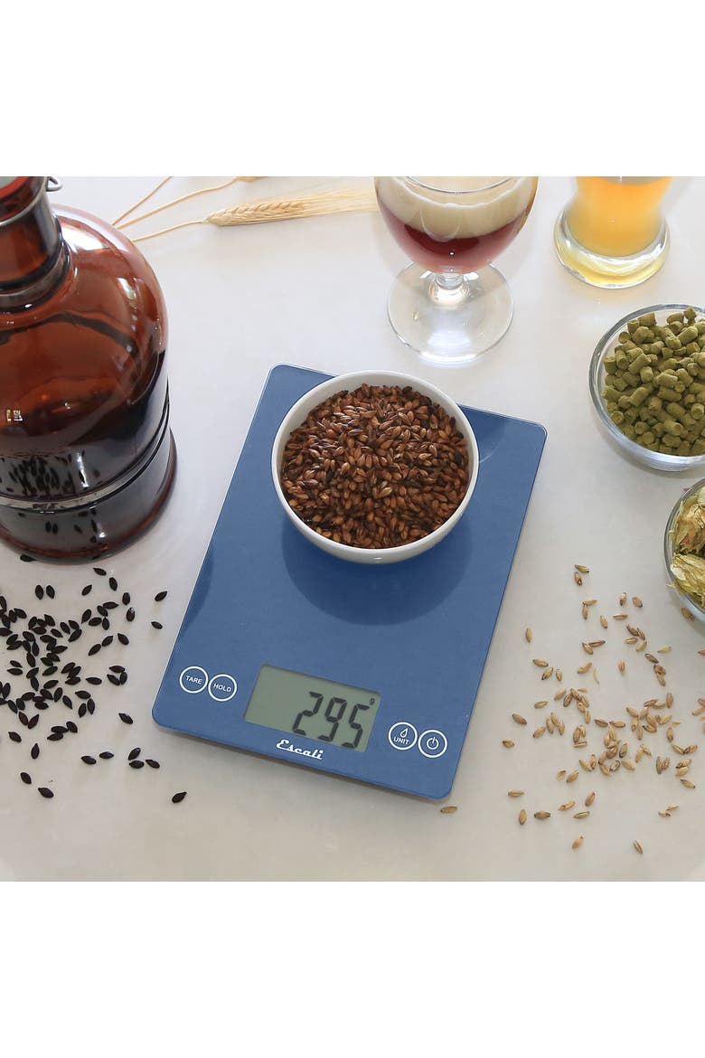 Arti Glass Digital Scale, Alternate, color, Blue Mirage