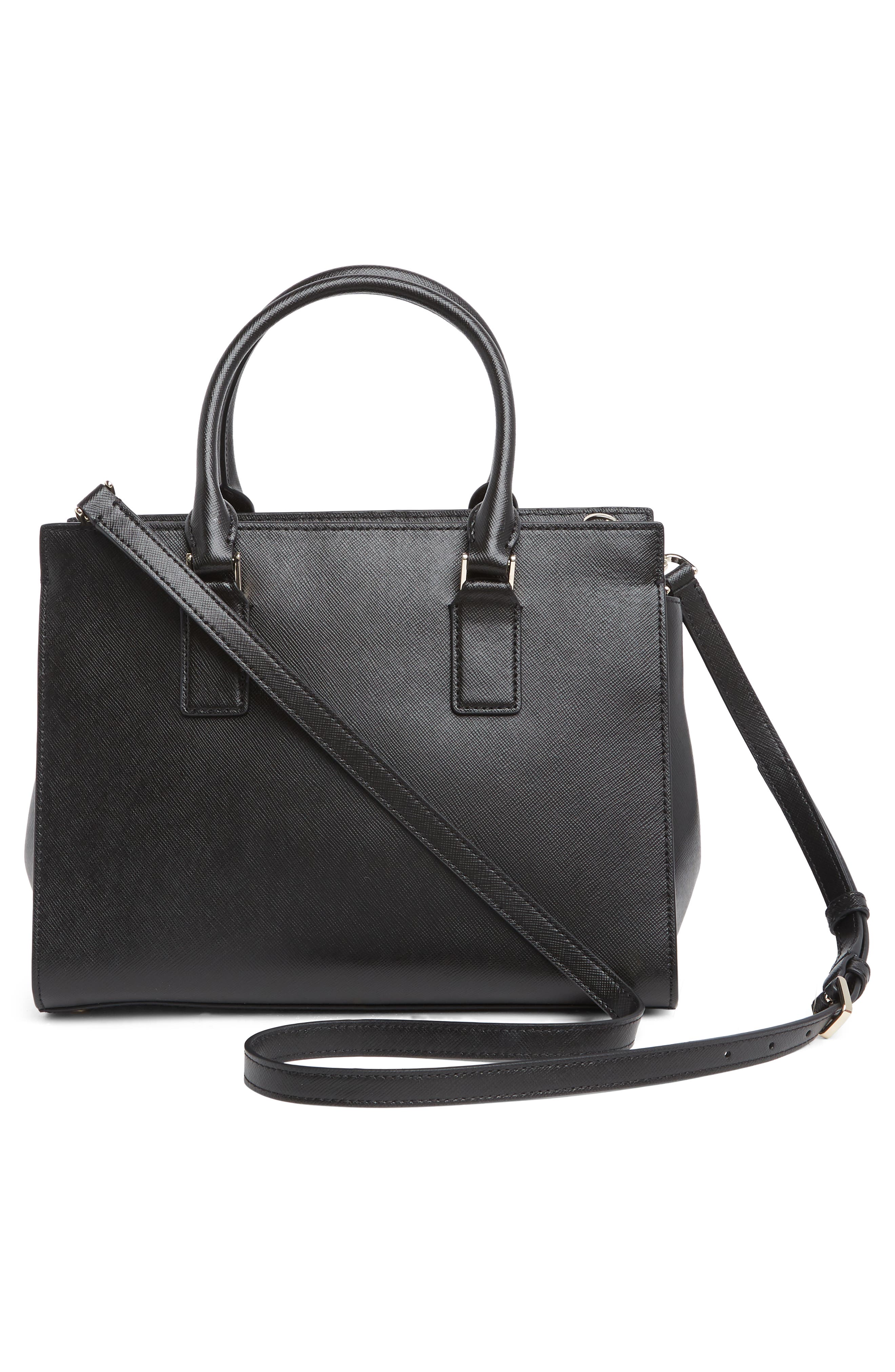 Kate Spade New York cameron medium leather satchel, Alternate, color, 