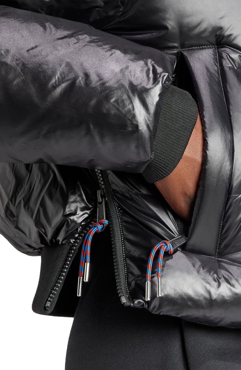 adidas Premium Crop Puffer Jacket, Alternate, color,