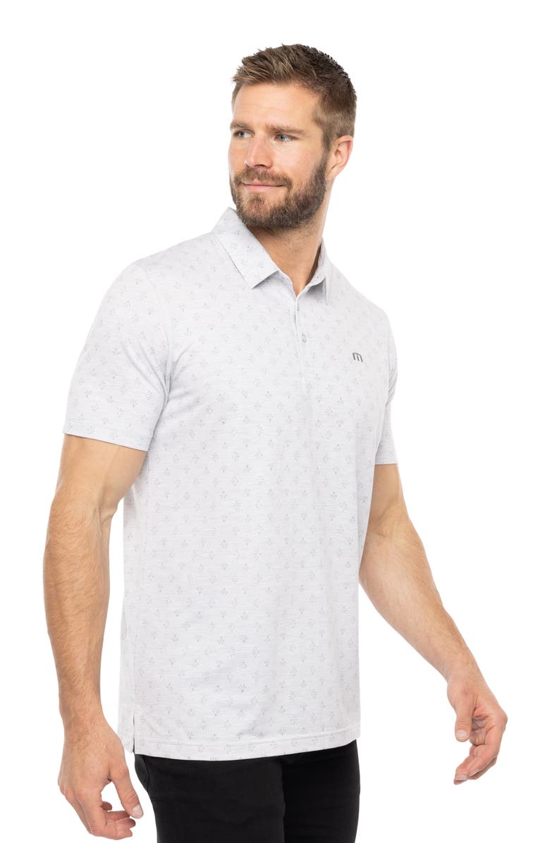 TravisMathew The Heater Tour Book Neat Golf Polo, Alternate, color,