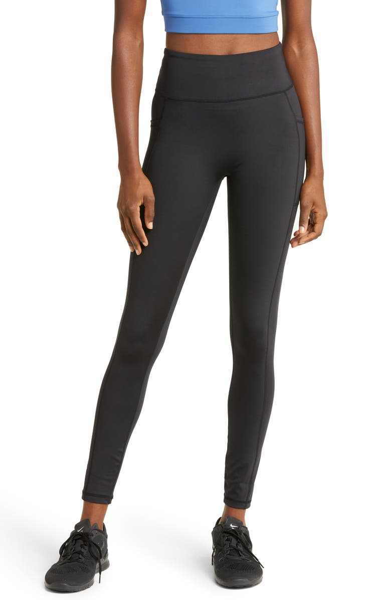 TomboyX Streamline Pocket Ankle Leggings, Main, color, 