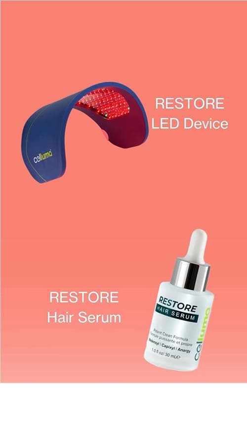 Celluma Restore Hair System In Blue
