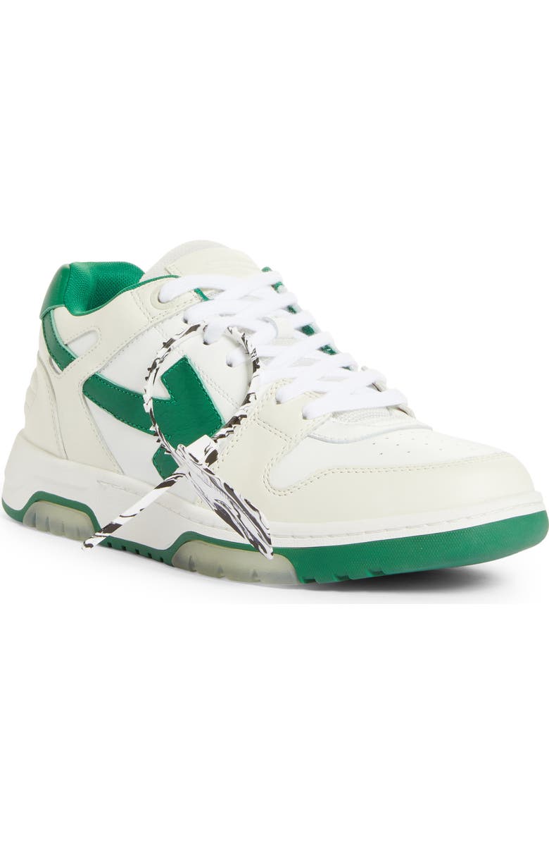 Off-White Out of Office OOO Low Top Sneaker, Main, color, White Green