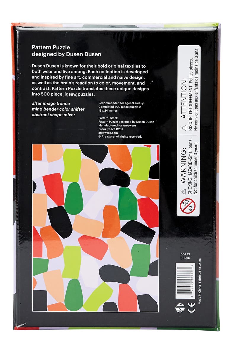 Areaware Dusen Dusen Stack 500-Piece Jigsaw Puzzle, Alternate, color, 