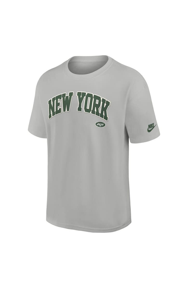 Nike Men's Nike Silver New York Jets Rewind Max90 Statement T-Shirt, Alternate, color, Silver