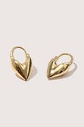 Otiumberg Roscida Heart Hoop Earrings