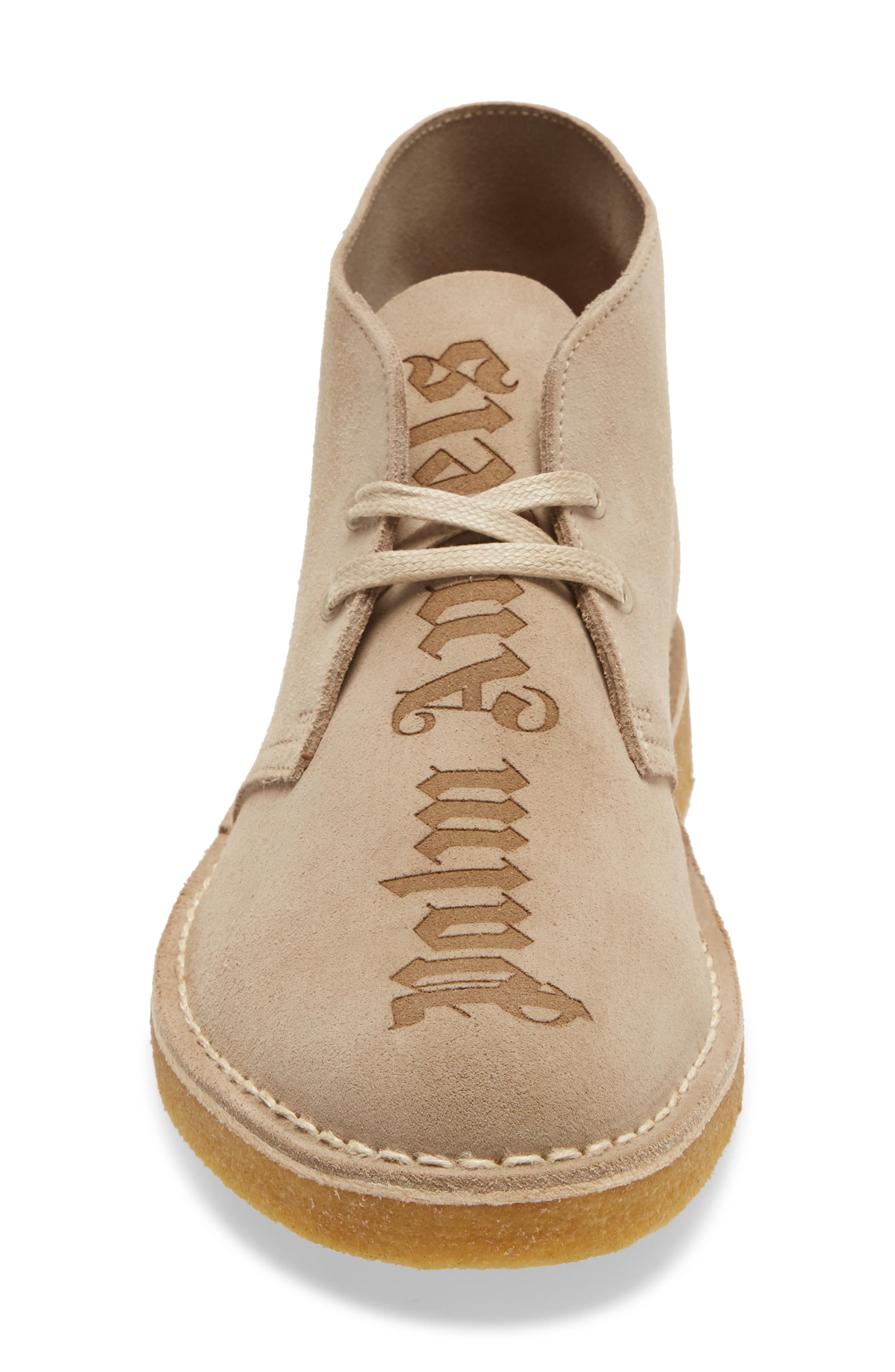 Palm Angels x Clarks<sup>®</sup> Logo Desert Boot, Alternate, color, 