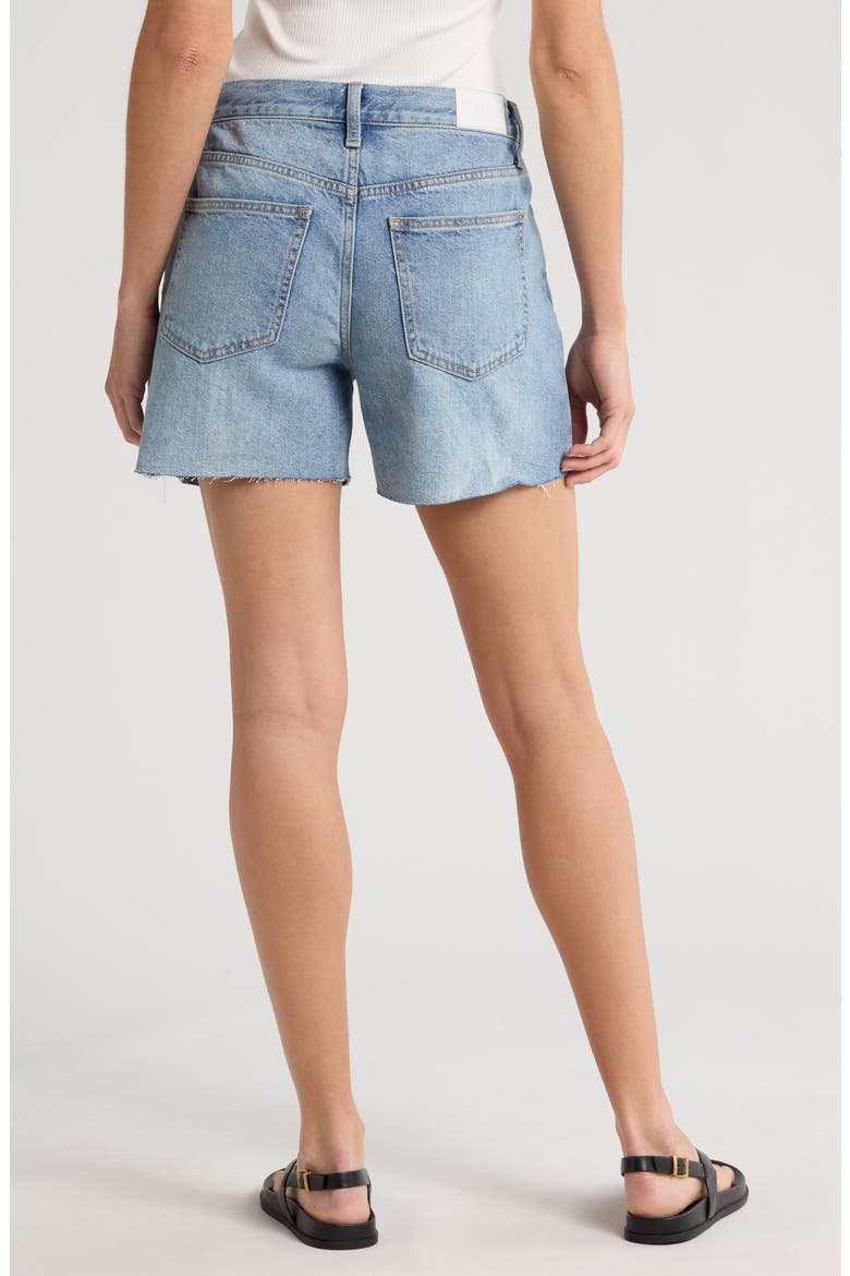 Andie High Waist Denim Cutoff Shorts, Alternate, color, NOTION