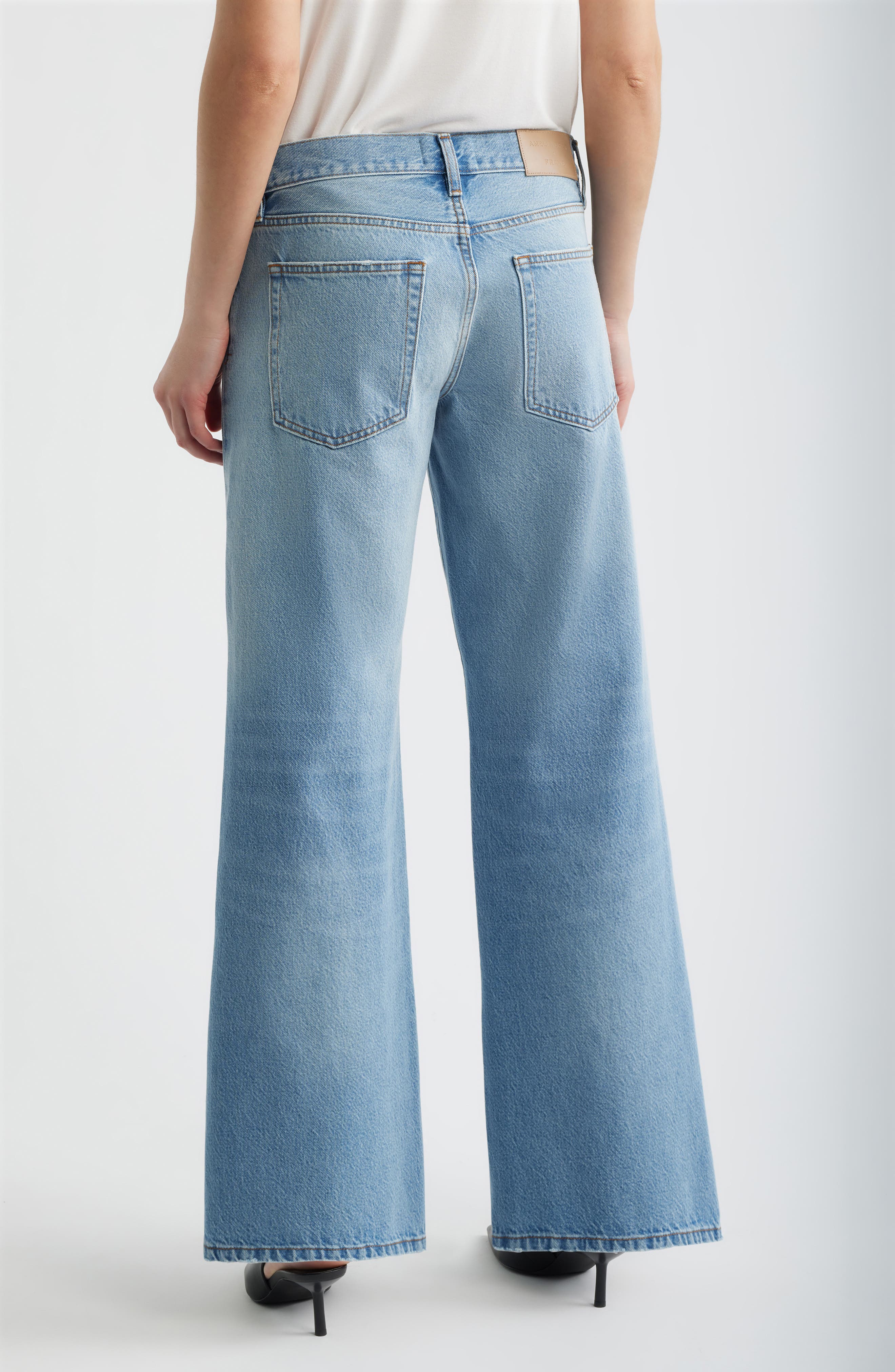 x Amelia Gray The Pixie Gray Relaxed Bootcut Jeans - image 2