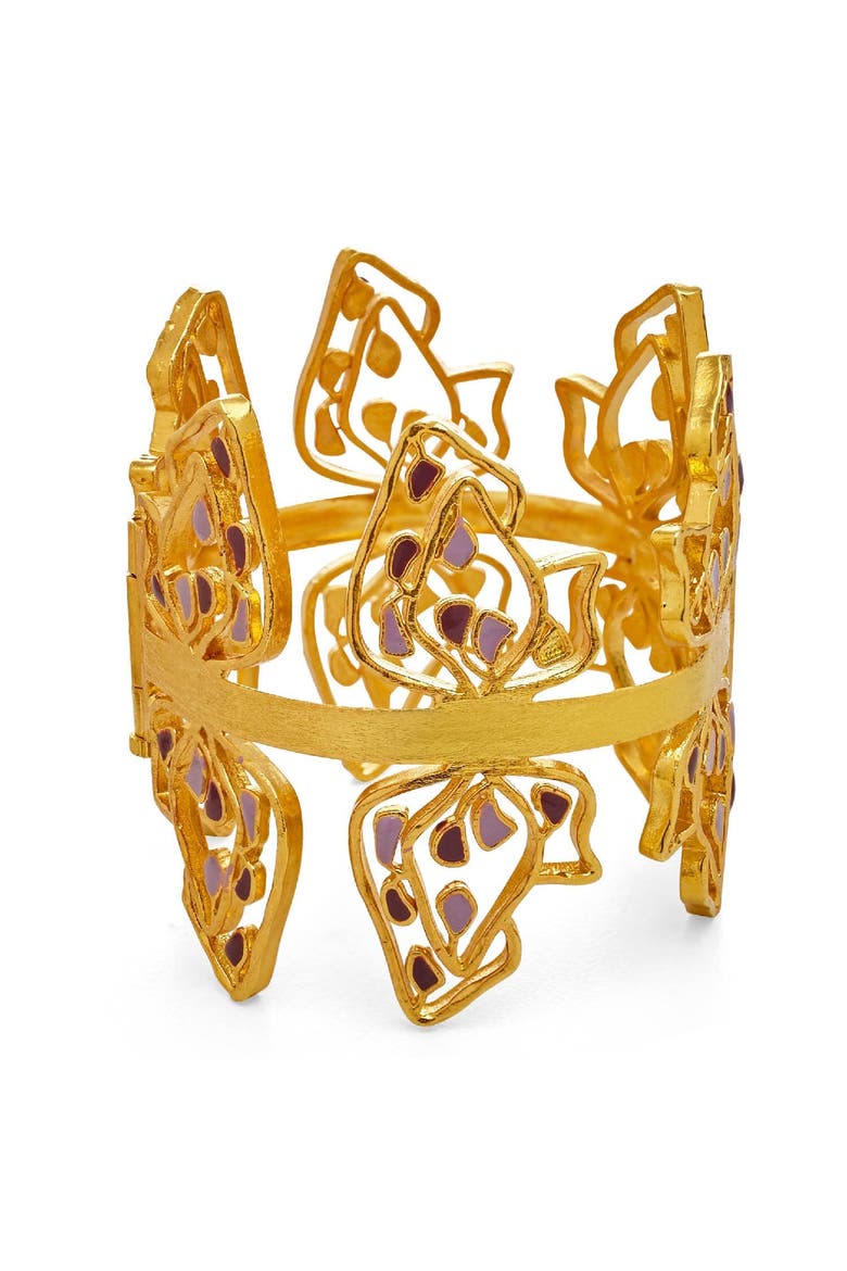 SAMA BRACELET, Alternate, color, Gold Plated
