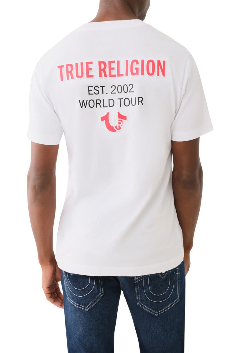 True Religion Tourist Graphic T-Shirt, Alternate, color, 