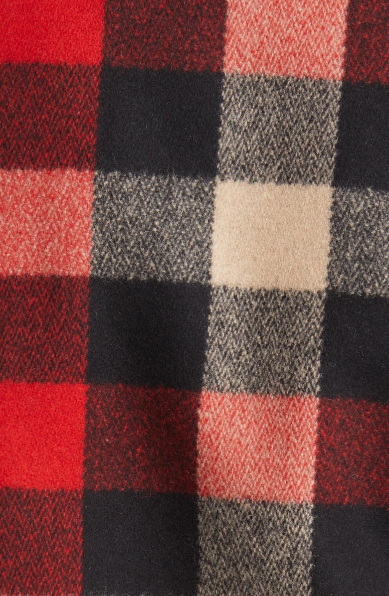 Schott NYC Station Plaid Wool Blend Jacket, Alternate, color,