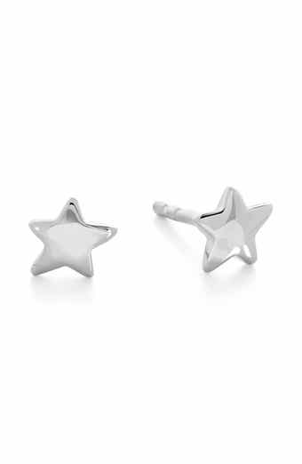 Monica Vinader Star Stud Earrings