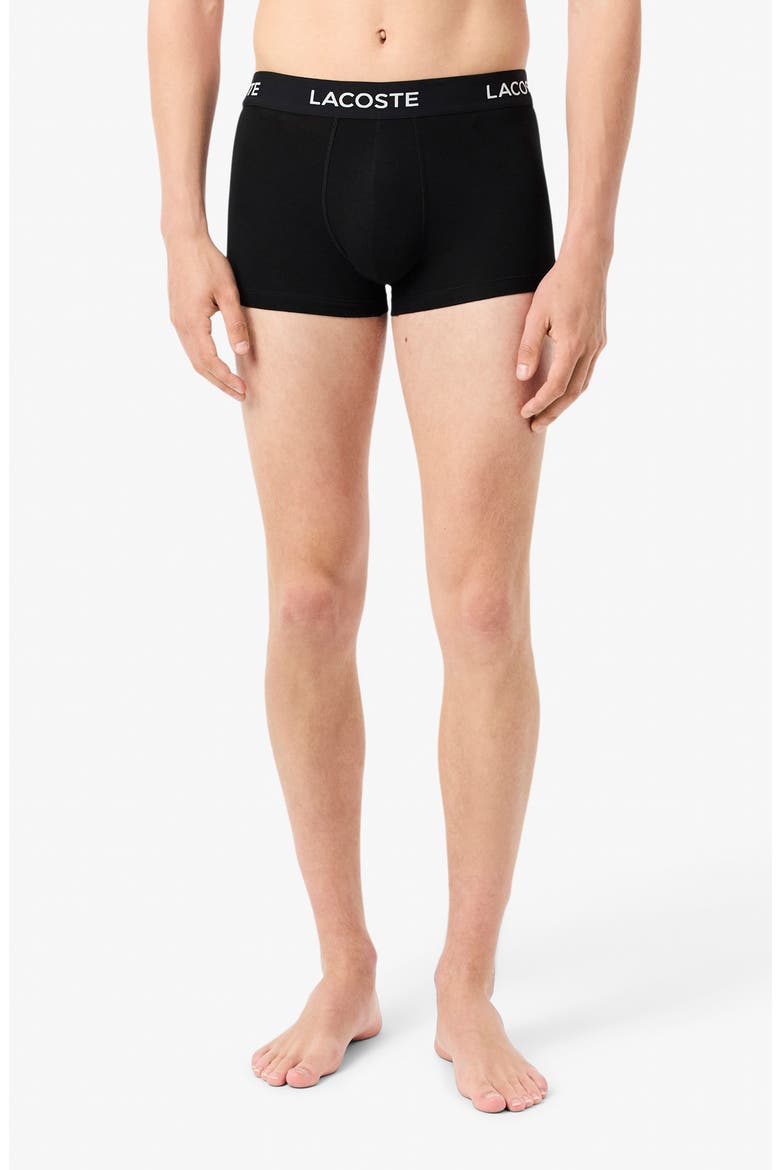 Core Essentials Stretch Cotton Boxer Briefs, Alternate, color, BLACK/ LEDGE-RESEDA-PASTIL