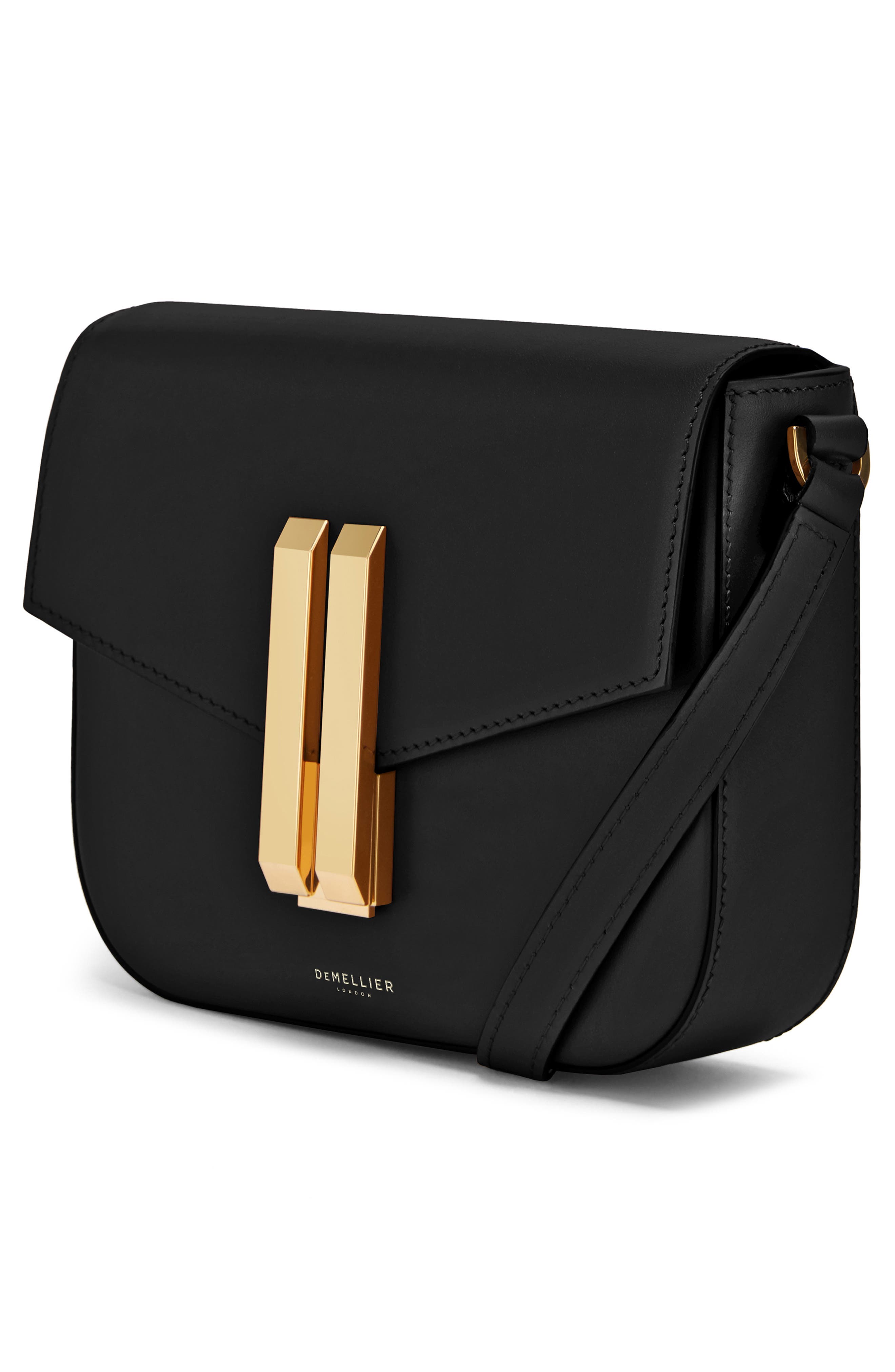 DeMellier Small Vancouver Flap Leather Crossbody Bag, Alternate, color, 